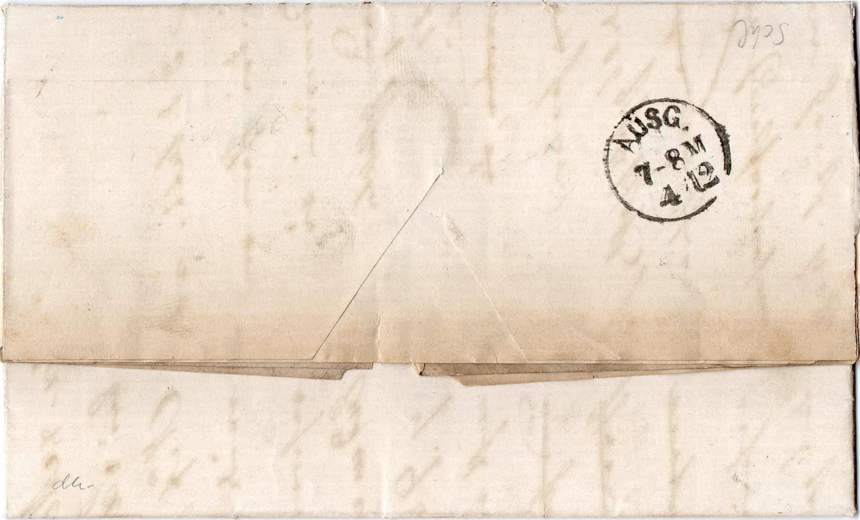 Brief C. Kulmiz – Ida- u. Marienhütte 1864 (2)