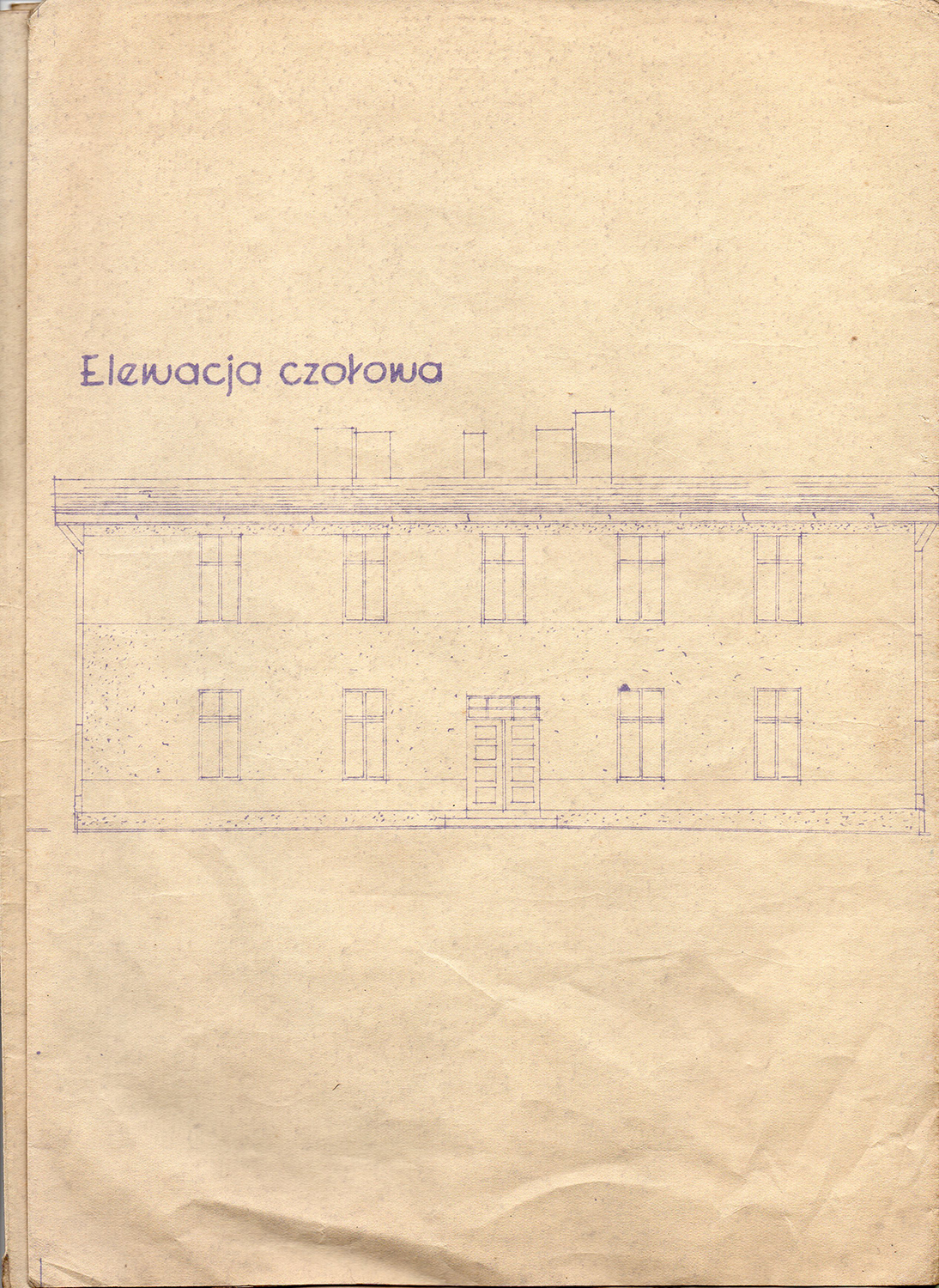 Plan inwentaryzacyjny budynku Prezydium MRN 1963 (6)