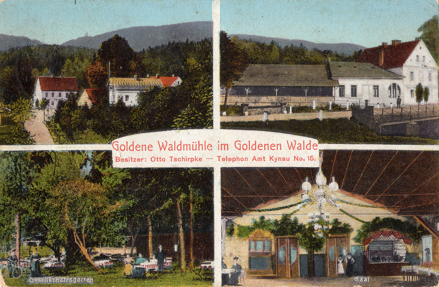 Goldene Waldmühle im Goldenen Walde ok. 1930 (1)