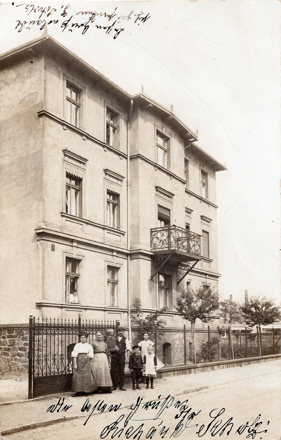 Luisenstrasse Saarau 1912 (2)